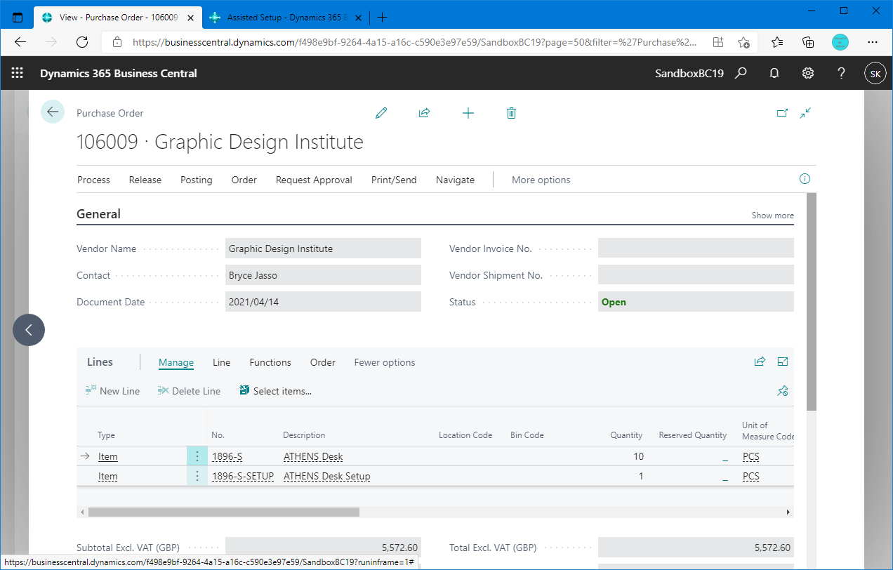 NonInventory items is available on Requisition and Planning Worksheets